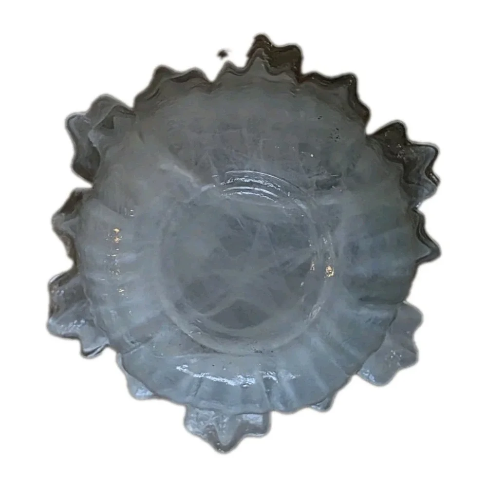 🕯️ Tammaro Home Murano‎ Style Art Glass Bowl Italy NEW Decor Vanity Catchall